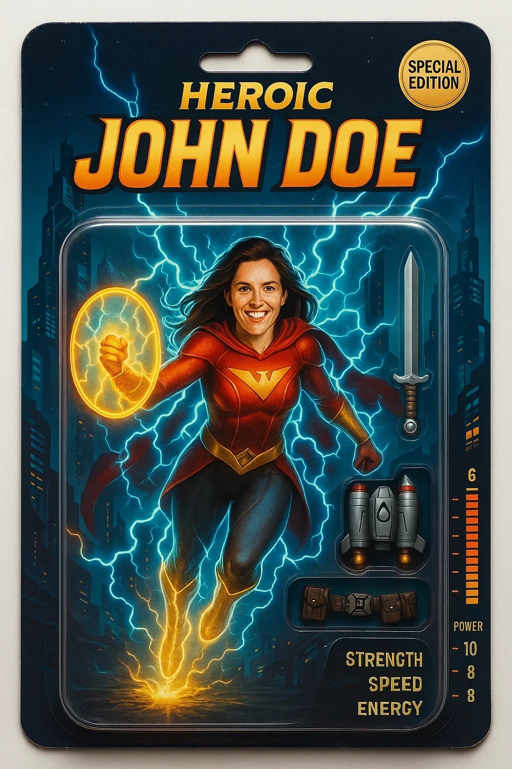 Theme-Enhanced Action Figure Example