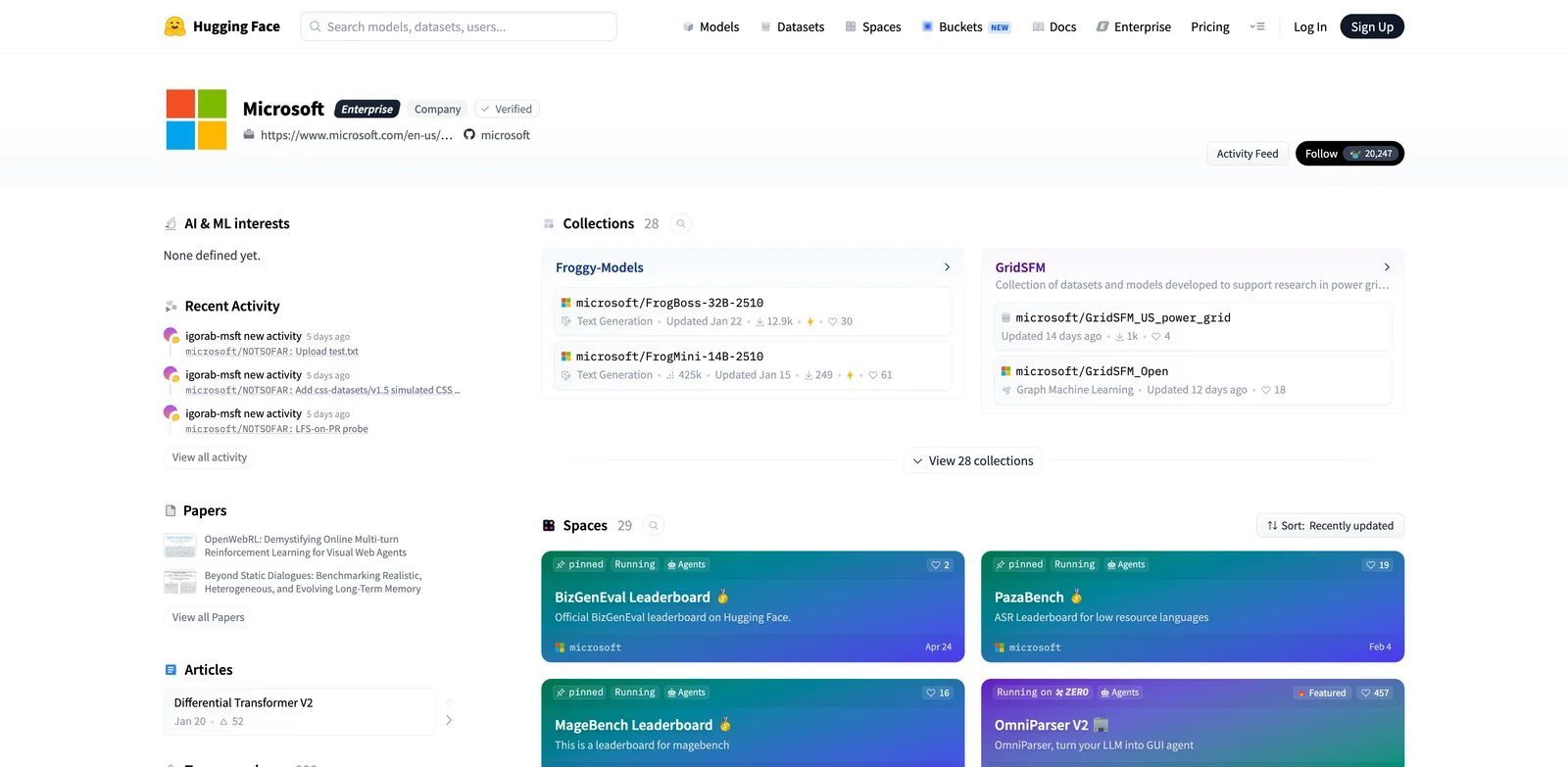 Microsoft Phi interface showing compact model cards and deployment options