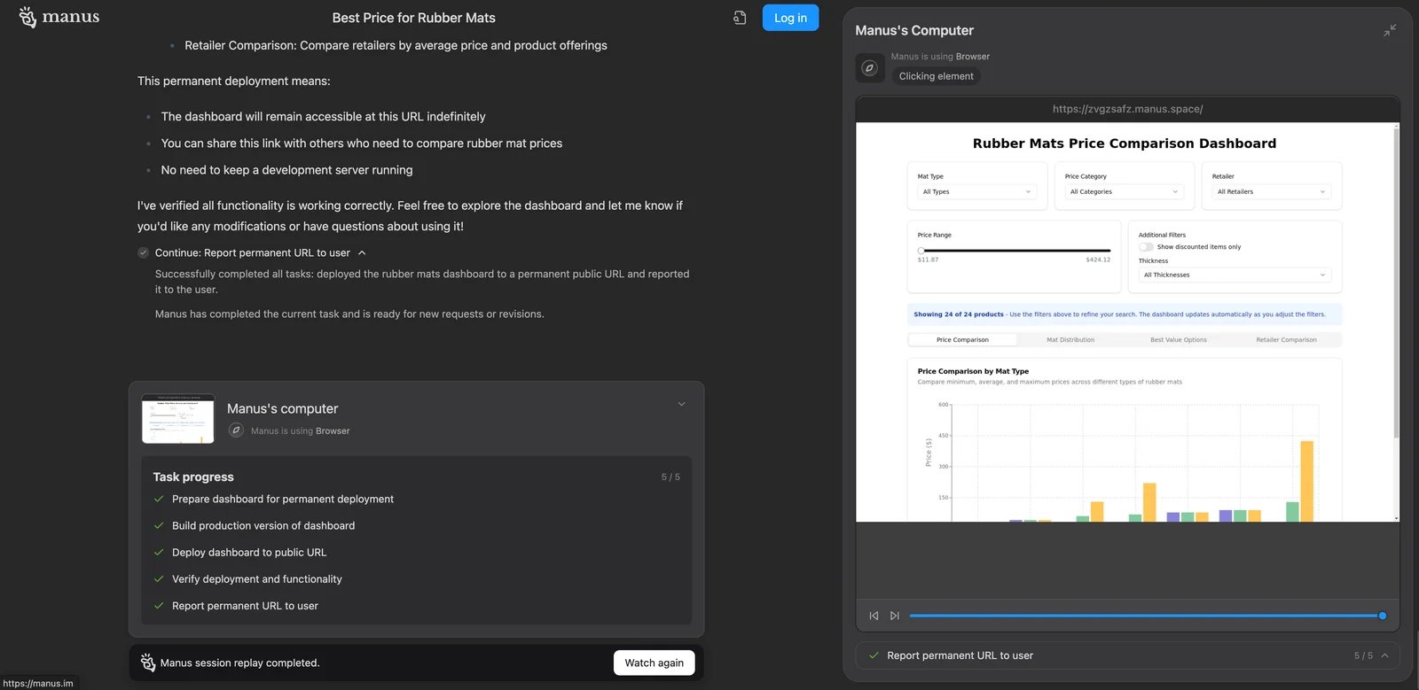 Supplier analysis and comparison report generated by Manus AI