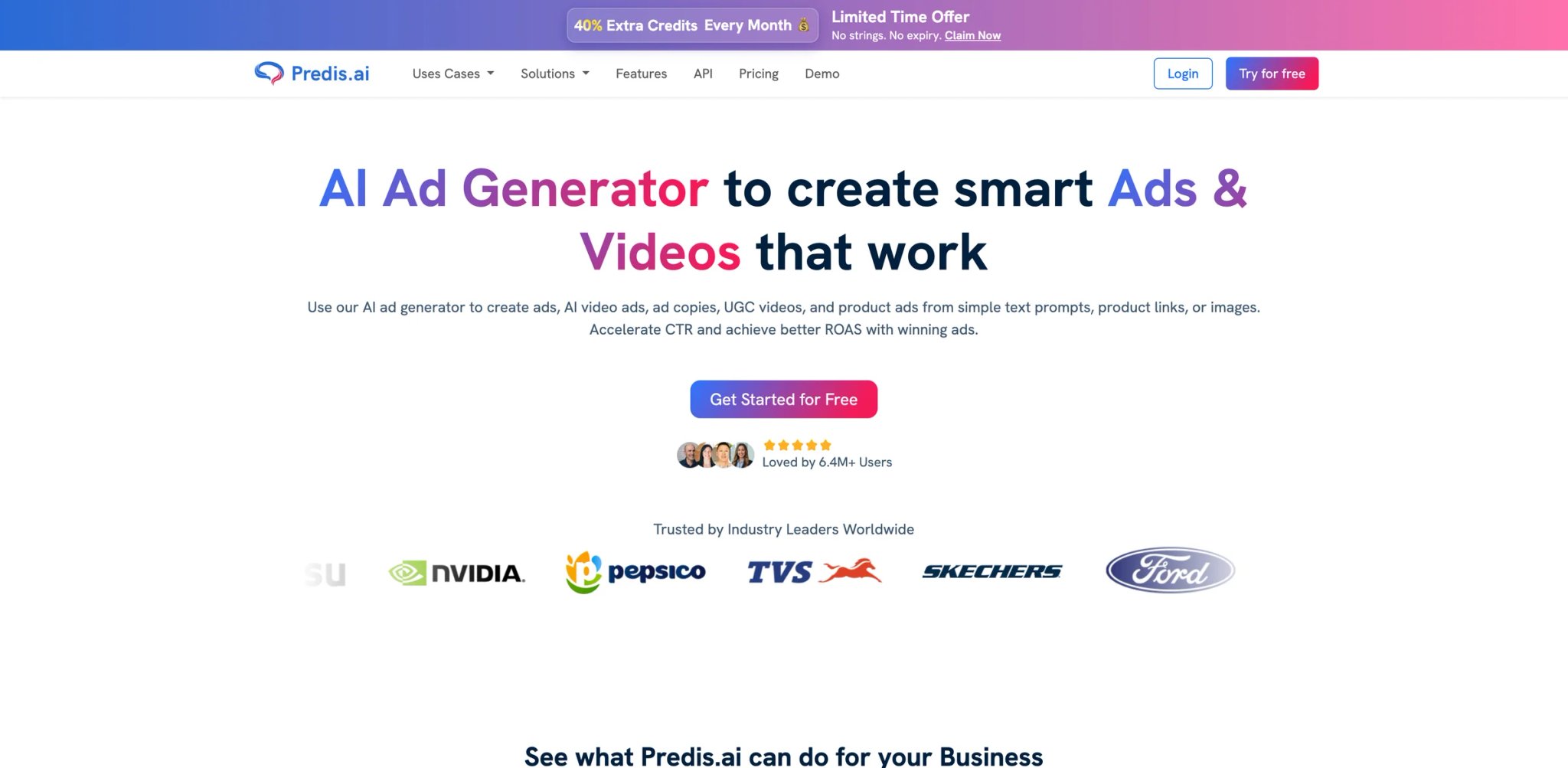Predis AI interface showing social post generation, competitor analysis, and scheduling