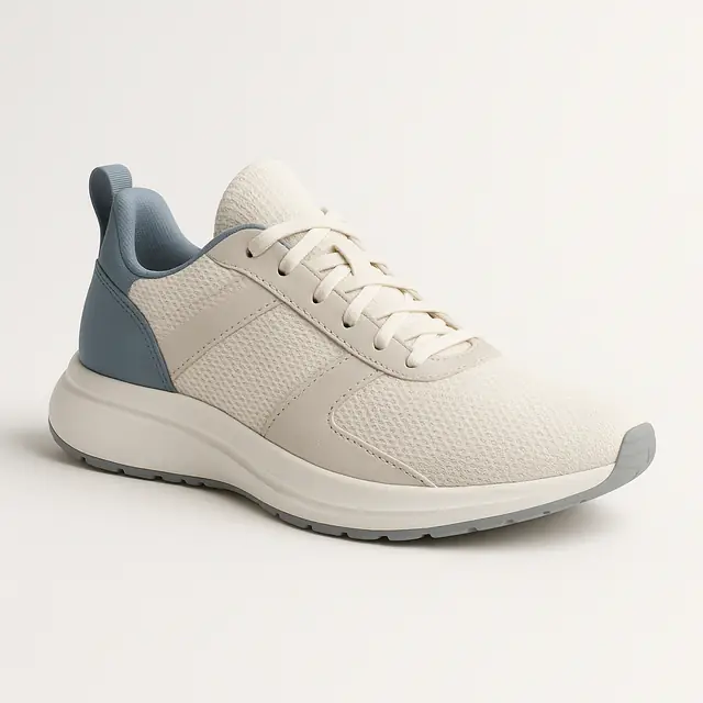 Fictional reference SKU: a brandless running shoe shown on a plain studio-style background.